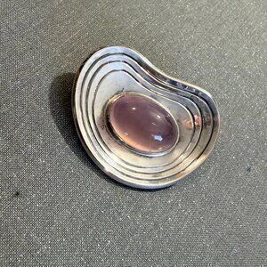 1952 Brooch with Rose Quart, PER SKÖLD